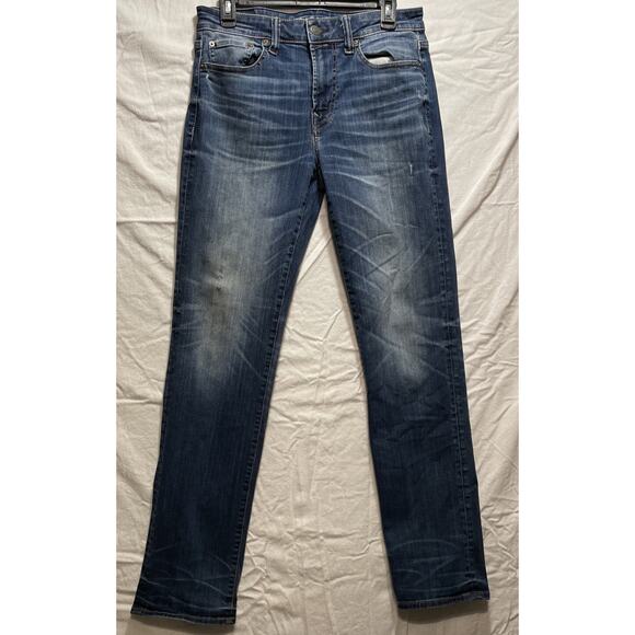 American Eagle 30x34 Men's Next Level Flex Original Straight Jeans - Picture 2 of 16